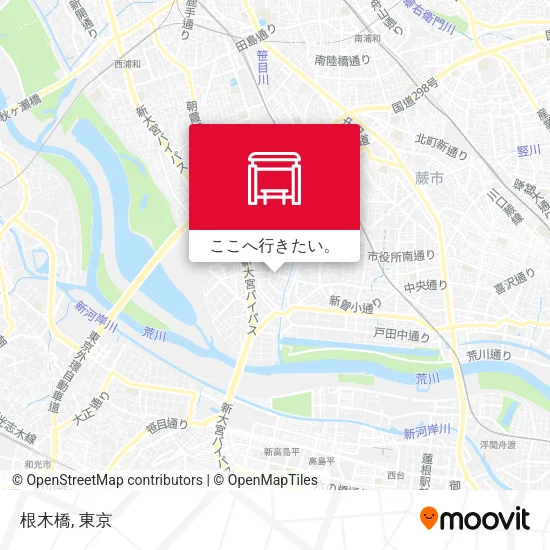 根木橋地図