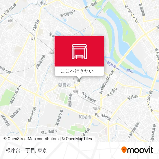 根岸台一丁目地図