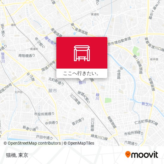 猫橋地図
