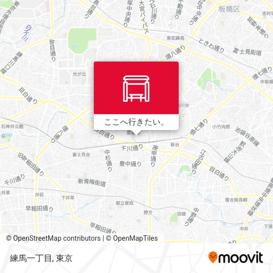 練馬一丁目地図