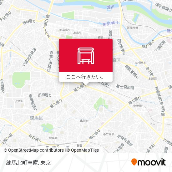 練馬北町車庫地図