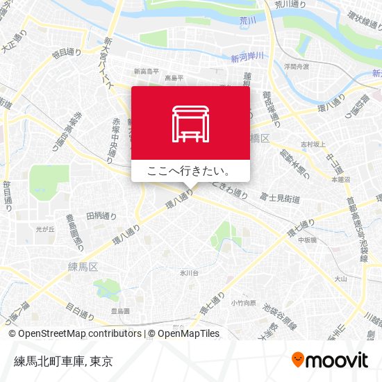 練馬北町車庫地図