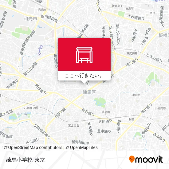 練馬小学校地図
