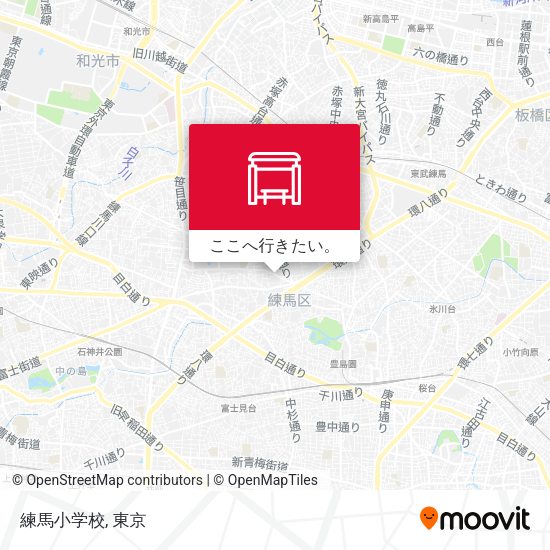 練馬小学校地図