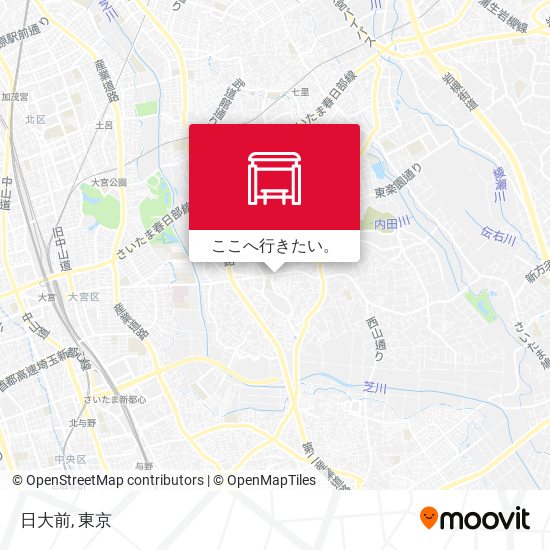 日大前地図