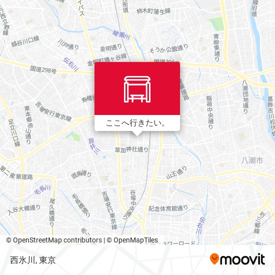 西氷川地図