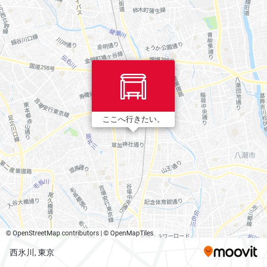 西氷川地図