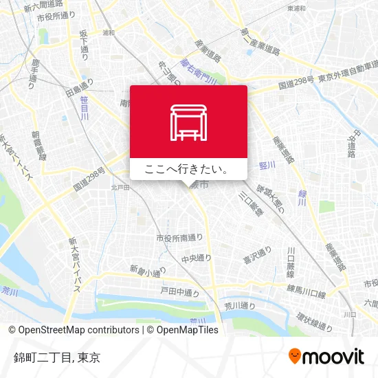 錦町二丁目地図