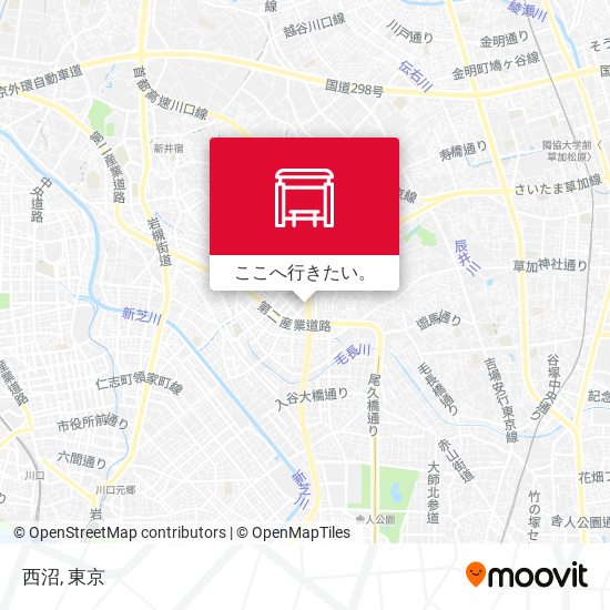 西沼地図