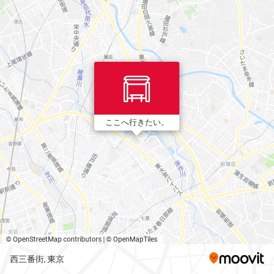 西三番街地図