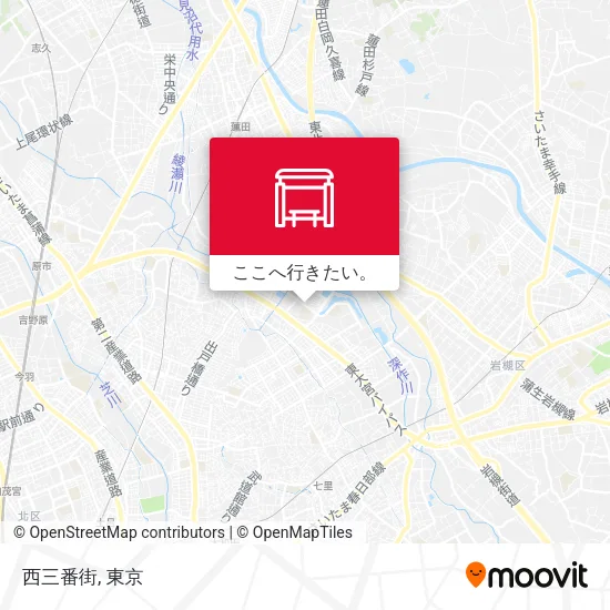 西三番街地図