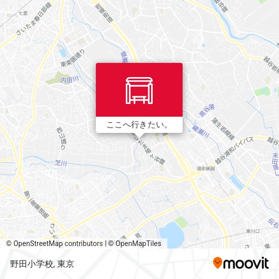 野田小学校地図