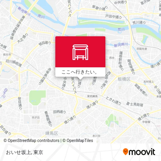 おいせ坂上地図