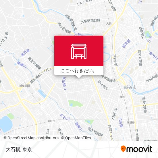 大石橋地図