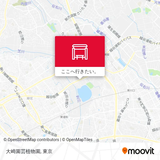 大崎園芸植物園地図