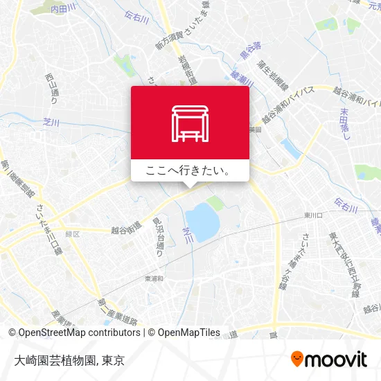 大崎園芸植物園地図
