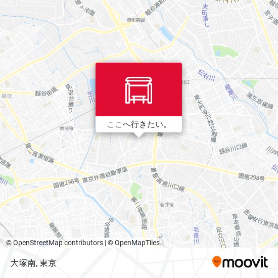 大塚南地図