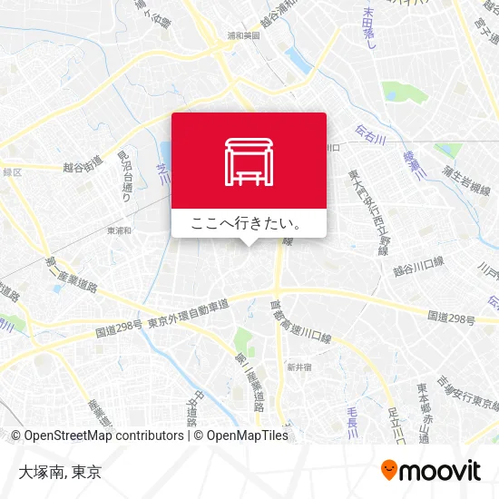大塚南地図