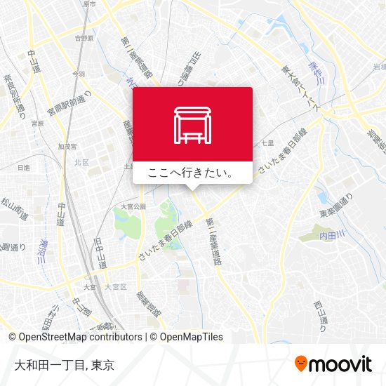 大和田一丁目地図