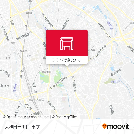 大和田一丁目地図