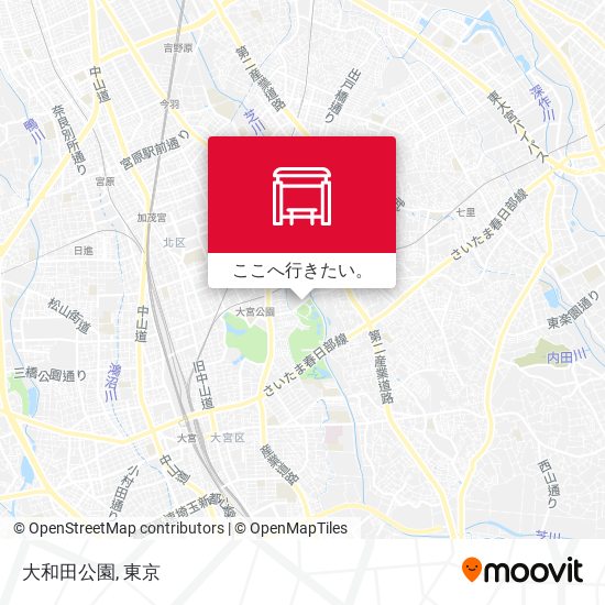 大和田公園地図