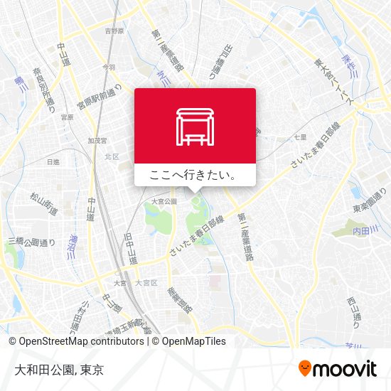 大和田公園地図