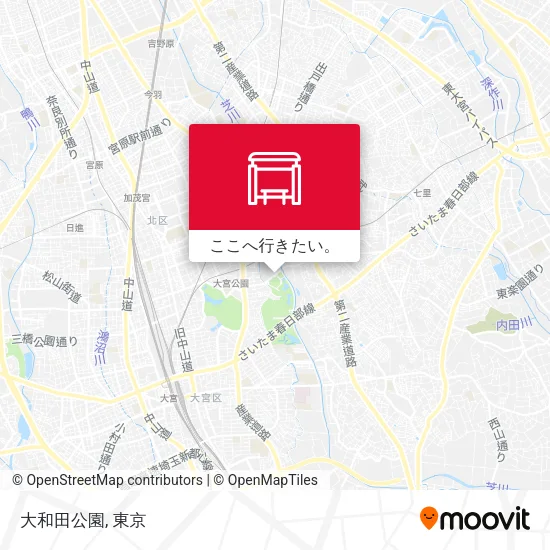 大和田公園地図