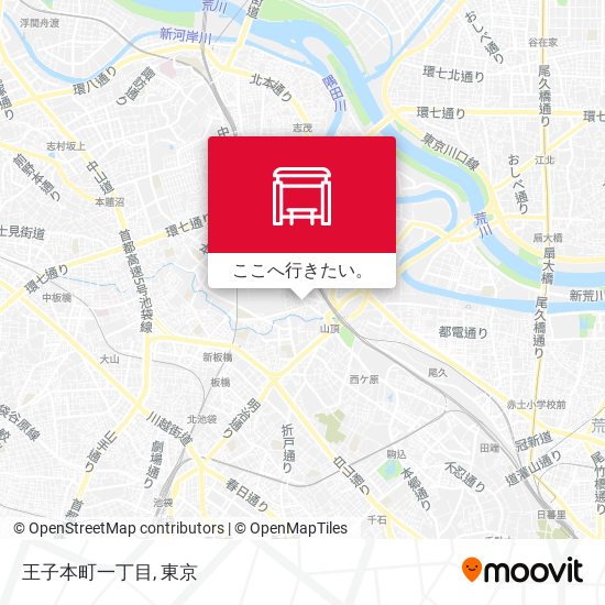 王子本町一丁目地図