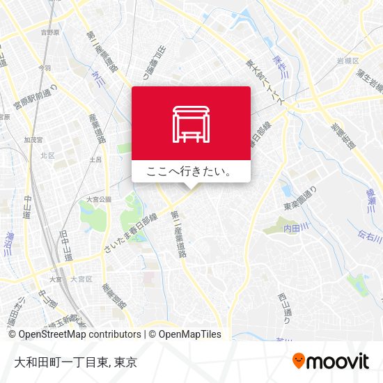 大和田町一丁目東地図