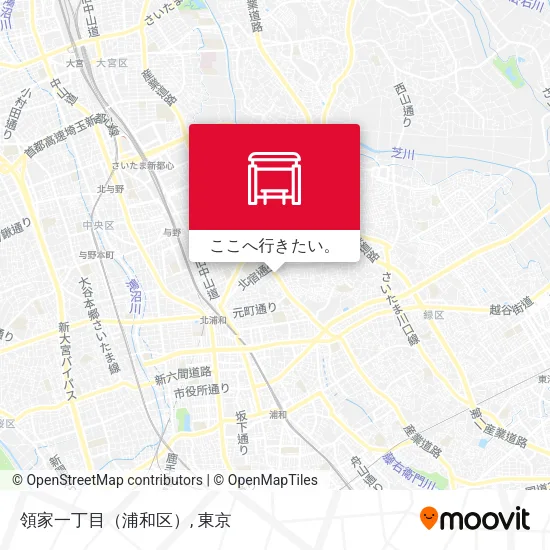 領家一丁目（浦和区）地図