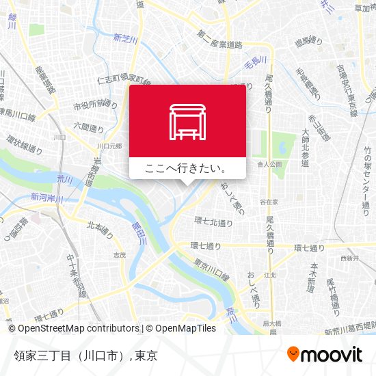 領家三丁目（川口市）地図