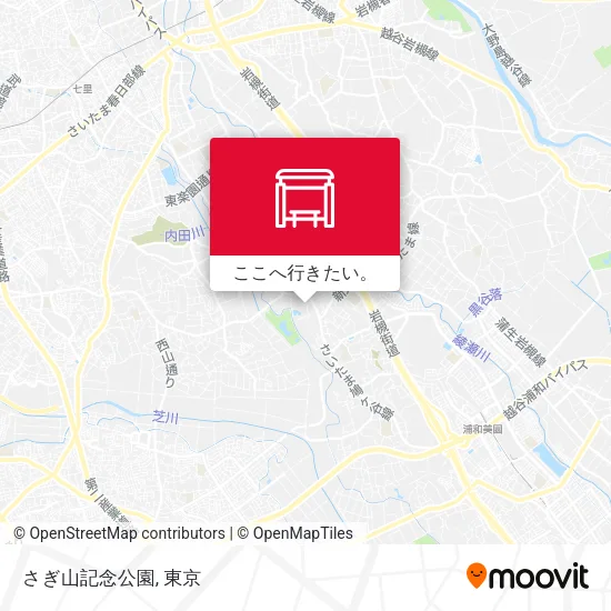 さぎ山記念公園地図