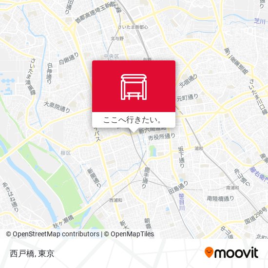 西戸橋地図