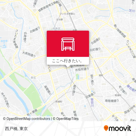 西戸橋地図