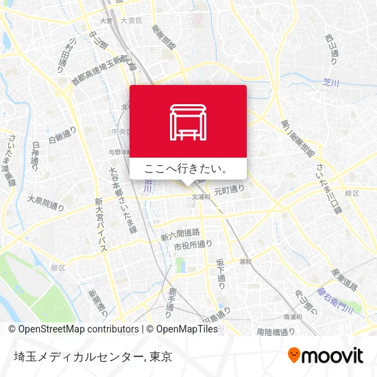 埼玉メディカルセンター地図