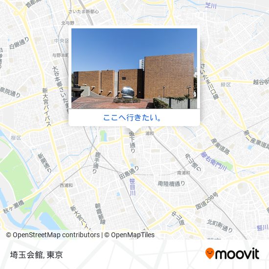 埼玉会館地図