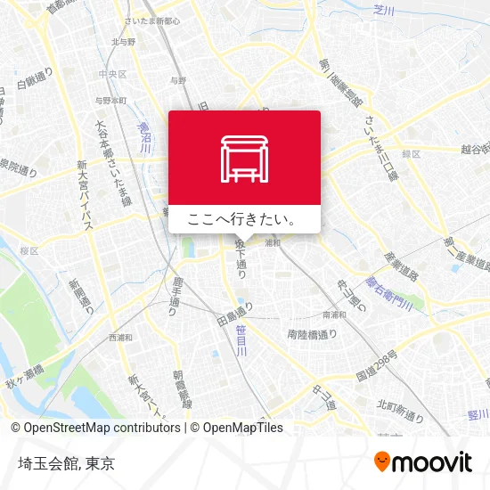 埼玉会館地図