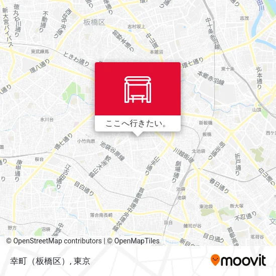 幸町（板橋区）地図