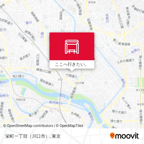 栄町一丁目（川口市）地図