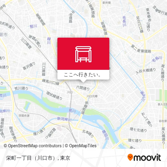 栄町一丁目（川口市）地図