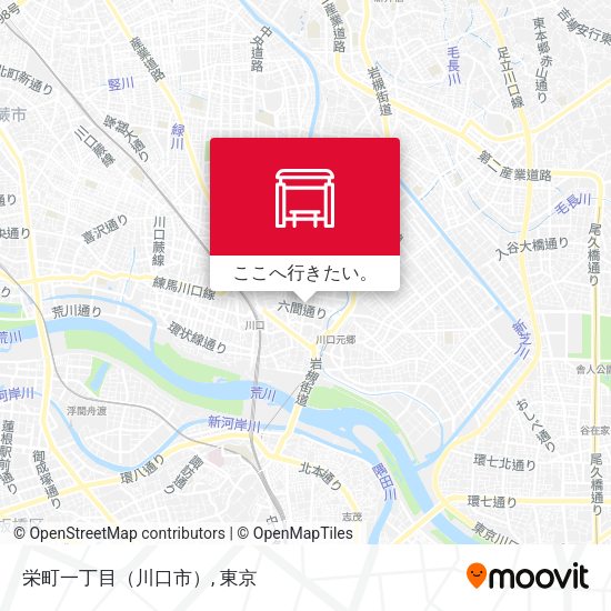 栄町一丁目（川口市）地図