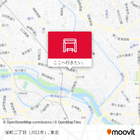 栄町二丁目（川口市）地図