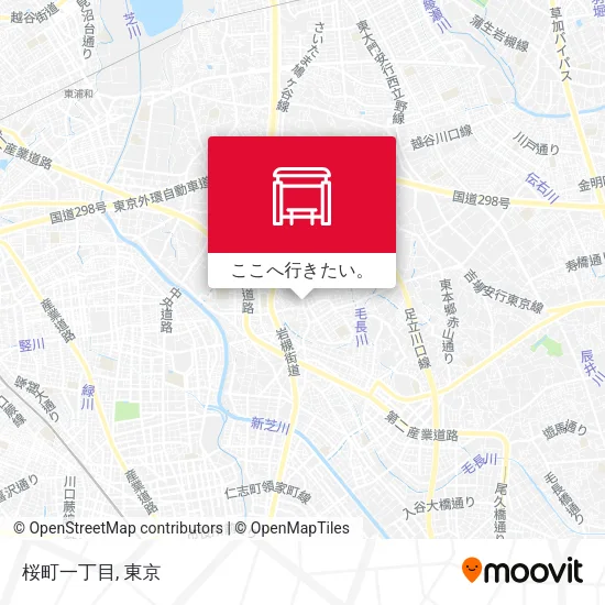 桜町一丁目地図