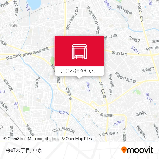 桜町六丁目地図