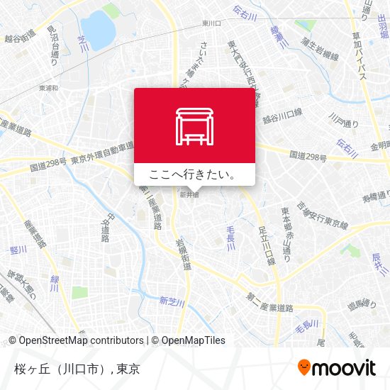 桜ヶ丘（川口市）地図