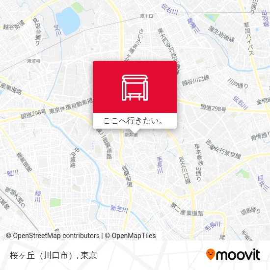 桜ヶ丘（川口市）地図