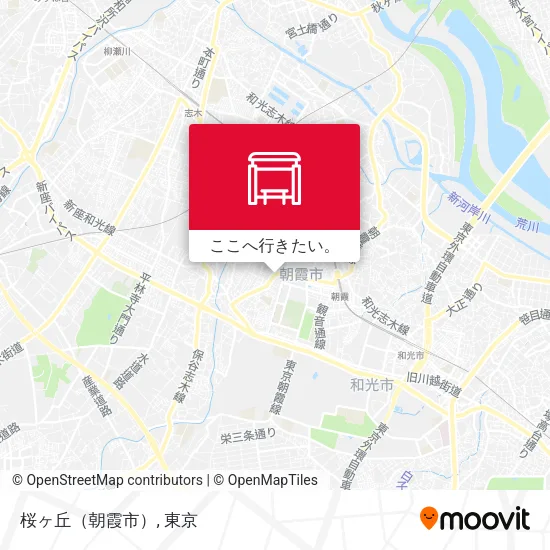 桜ヶ丘（朝霞市）地図