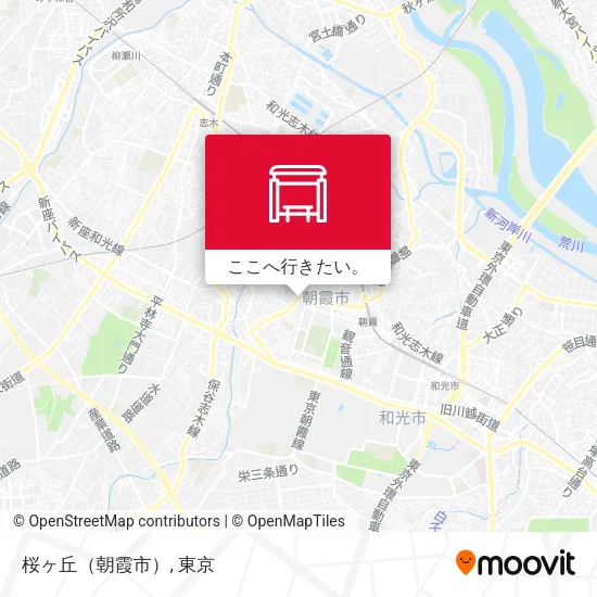 桜ヶ丘（朝霞市）地図