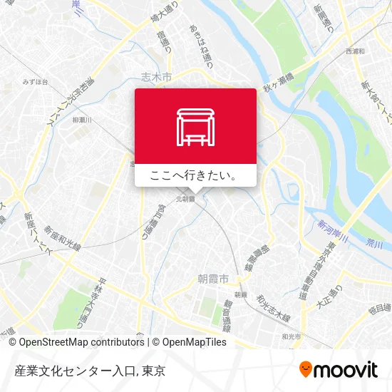 産業文化センター入口地図