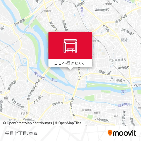 笹目七丁目地図